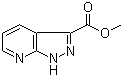 structure of CAS# 916325-83-2, 1H-吡唑并[3,4-b]吡啶-3-羧酸甲酯
