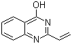 structure of CAS# 91634-12-7, 2-乙烯基-4-羟基喹唑啉