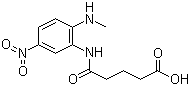CAS 登录号：91644-13-2, 戊二酸-2-甲氨基-5-硝基单苯胺