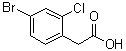 structure of CAS# 916516-89-7, 4-溴-2-氯苯乙酸