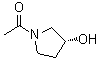 structure of CAS# 916733-17-0, (R)-1-乙酰基-3-吡咯烷醇