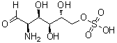 structure of CAS# 91674-26-9, D-葡糖胺-6-硫酸酯