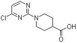 CAS # 916791-12-3, 1-(4-Chloro-2-pyrimidinyl)-4-piperidinecarboxylic acid