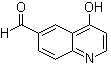 structure of CAS# 916812-25-4, 4-Hydroxy-6-quinolinecarboxaldehyde