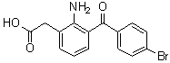 structure of CAS# 91714-94-2, Bromfenac
