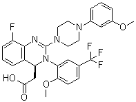 structure of CAS# 917389-32-3, Letermovir