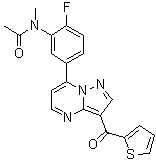 structure of CAS# 917393-39-6, Lorediplon