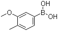 structure of CAS# 917757-15-4, 3-Methoxy-4-methylphenylboronic acid