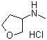 structure of CAS# 917882-94-1, 四氢-N-甲基呋喃-3-胺盐酸盐
