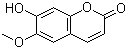CAS # 92-61-5, Scopoletin, 6-Methoxyumbelliferone, 7-Hydroxy-6-methoxycoumarin, 7-Hydroxy-6-methoxy-2H-1-benzopyran-2-one