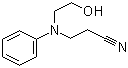 CAS # 92-64-8, N-Cyanoethyl-hydroxyethyl aniline, 3-(N-(2-Hydroxyethyl)anilino)propiononitrile