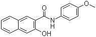 CAS 登录号：92-79-5, 3-羟基-4'-甲氧基-2-萘甲酰苯胺, 色酚 AS-RL, 冰染偶合组分 11