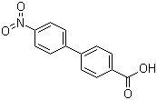 structure of CAS# 92-89-7, 4'-Nitrobiphenyl-4-carboxylic acid