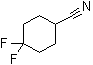 structure of CAS# 922728-21-0, 4,4-二氟环己烷甲腈