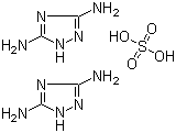 structure of CAS# 92278-55-2, 1H-1,2,4-三氮唑-3,5-二胺硫酸盐