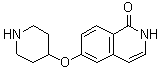structure of CAS# 923359-38-0, 6-(4-哌啶基氧基)-1(2H)-异喹啉酮