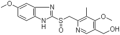 structure of CAS# 92340-57-3, 5-羟基奥美拉唑