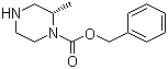 structure of CAS# 923565-98-4, (2S)-2-甲基-1-哌嗪甲酸苄酯