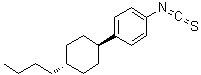 CAS 登录号：92444-13-8, 4-(反式-4'-正丁基环己基)苯异硫氰酸酯