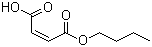 Monobutyl maleate molecular structure (CAS 925-21-3)