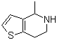 structure of CAS# 92503-61-2, 4-甲基-4,5,6,7-四氢噻吩并[3,2-c]吡啶