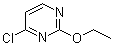 structure of CAS# 92520-02-0, 2-Ethoxy-4-chloropyrimidine