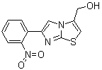 structure of CAS# 925437-85-0, 6-(2-硝基苯基)咪唑并[2,1-b]噻唑-3-甲醇