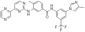 structure of CAS# 926037-48-1, Radotinib
