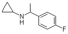 CAS 登录号：926231-85-8, N-(1-(4-氟苯基)乙基)环丙胺