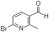 structure of CAS# 926293-55-2, 6-溴-2-甲基吡啶-3-甲醛