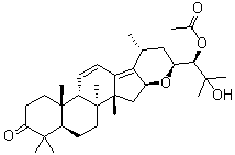 CAS # 928148-51-0, Alisol O, (8alpha,9beta,14beta,16beta,23S,24R)-24-(Acetyloxy)-16,23-epoxy-25-hydroxy-dammara-11,13(17)-dien-3-one