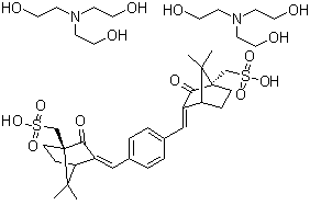 structure of CAS# 92841-53-7, Ecamsule triethanolamine