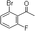 structure of CAS# 928715-37-1, 1-(2-Bromo-6-fluorophenyl)ethanone