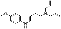 structure of CAS# 928822-98-4, N,N-Diallyl-5-methoxytryptamine