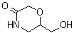 structure of CAS# 929019-95-4, 6-(羟甲基)-3-吗啉酮