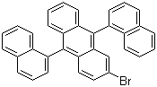 structure of CAS# 929031-39-0, 2-溴-9,10-二-1-萘基蒽