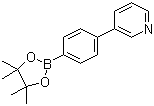 structure of CAS# 929203-04-3, 4-(3-Pyridinyl)phenylboronic acid pinacol ester