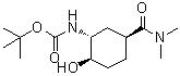 CAS # 929693-30-1, tert-Butyl [(1R,2R,5S)-5-[(dimethylamino)carbonyl]-2-hydroxycyclohexyl]carbamate