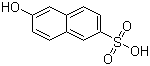 CAS # 93-01-6, 6-Hydroxynaphthalene-2-sulphonic acid, 2-Naphthol-6-sulfonic acid, 6-Hydroxy-2-naphthalenesulfonic acid