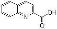 CAS 登录号：93-10-7, 喹哪啶酸, 喹啉-2-甲酸
