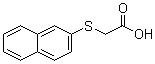 CAS # 93-21-0, (2-Naphthylthio)acetic acid, Brown G Acid, NSC 2735, beta-Naphthylthioglycolic acid
