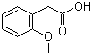 structure of CAS# 93-25-4, 2-甲氧基苯乙酸