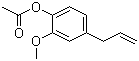 CAS 登录号：93-28-7, 乙酸丁香酚酯, 4-烯丙基-2-甲氧基苯基乙酸酯