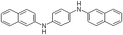 structure of CAS# 93-46-9, N,N'-Di-2-naphthyl-p-phenylenediamine
