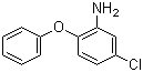 structure of CAS# 93-67-4, 5-Chloro-2-phenoxyaniline