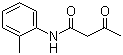 2'-甲基乙酰乙酰苯胺分子结构 (CAS 93-68-5)