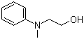 N-(2-Hydroxyethyl)-N-methylaniline molecular structure (CAS 93-90-3)
