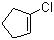 1-氯-1-环戊烯分子结构 (CAS 930-29-0)