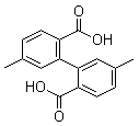 structure of CAS# 93012-36-3, 5,5'-二甲基-[1,1'-联苯]-2,2'-二甲酸