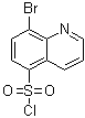 structure of CAS# 930396-14-8, 8-溴-5-喹啉磺酰氯